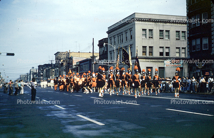 Marching Band, Fireman's Parade, 1950s
