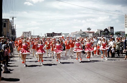 Majorettes, Lakeland Parade, 1950s