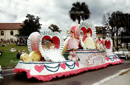 Hearts, Strawberry Festival, Lakeland Parade, 1950s