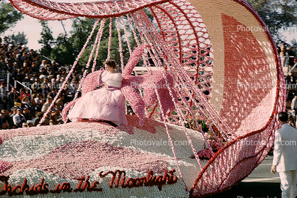 Orchids in the Moonlight, Burbank, Rose Parade, January 1961, 1960s