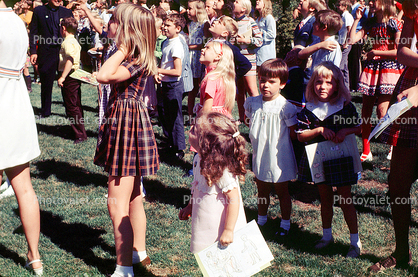 Girls, dress, 1960s