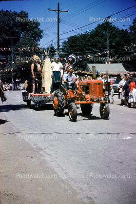 Farmall, Tractor, American Indian, 1950s