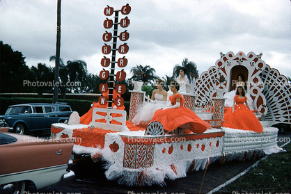 Michigan Cherries, Festival of States, Cars, automobile, vehicles, Saint Petersburg, Florida, 1960s