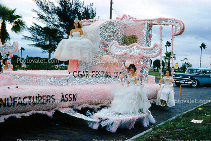 Cigar Festival Queen, Festival of States, Saint Petersburg, Florida, 1960s