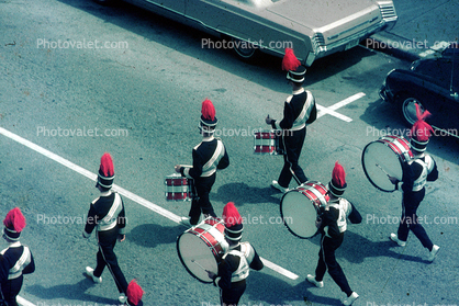 Marching Band, Bass Drum, 1960s