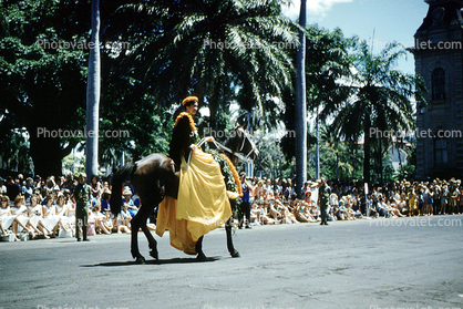 King Kamehameha Day Parade, June 11 1963, 1960s
