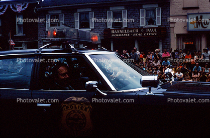 Police Car, Bellvue, New York, 1970s