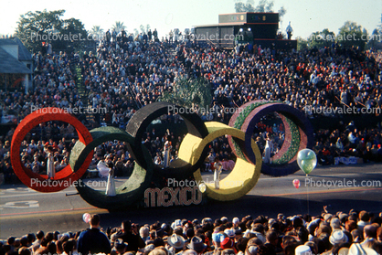 Mexico, Mexican Olympics, Rose Parade, 1950s