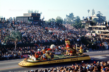 AAWU, A Scented Adventure, Trojan, University of Southern California, USC, Rose Parade, January 1968, 1960s