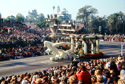 City of Los Angeles, Pegasus the Flying Horse, Rose Parade, January 1968, 1960s
