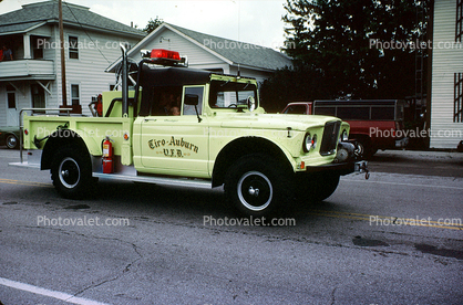 Tiro-Aubern VFD, Volunteer Fire Dept., Sulfer Springs Sesquicentennial Parade, Tiro-Auburn, Ohio, July 1983, 1980s