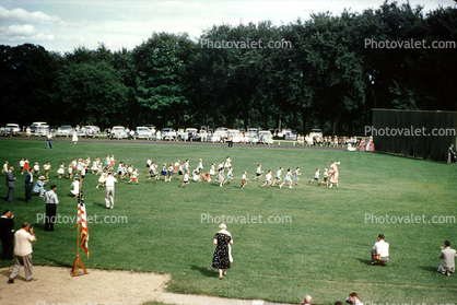 Lots of School Children Running, Malcolm R Giles Memorial High School