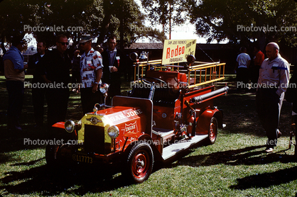 Fire Engine, funny car, San Jose, November 1965, 1960s
