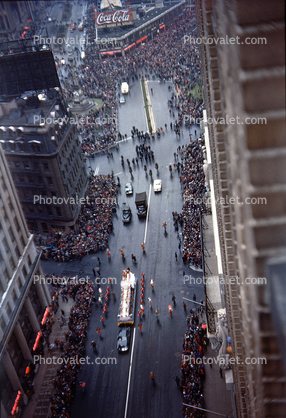 People Crowds, Macy's Thanksgiving Day Parade, 1949