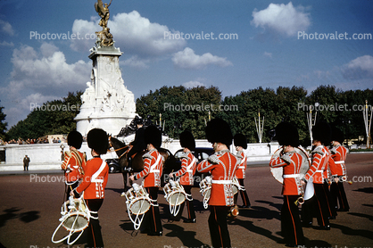 Royal Guards at Windsor, London, 1950s