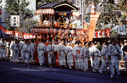 Nag Fes Par, Lanterns, Palanquin Parade, September 1961, 1960s