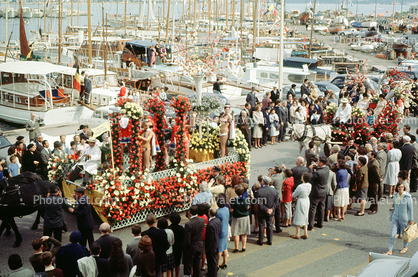 harbor parade, Saint Michel, French Riviera
