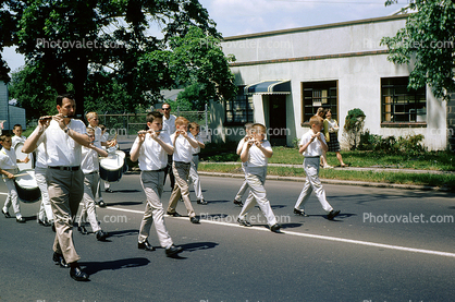 June 1965, Drum and Fife Corps, Marching Band, 1960s