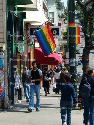 Castro District, Gay Flag