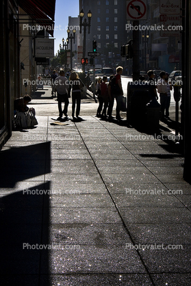 Sidewalk, downtown