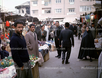 Farmers Market, Tehran, Iran, 1950s
