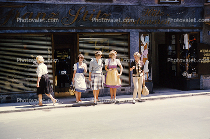 Women, Milkmaid Costumes, 1960s