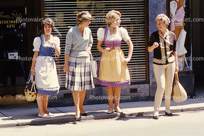 1960s, Women, Milkmaid Costumes