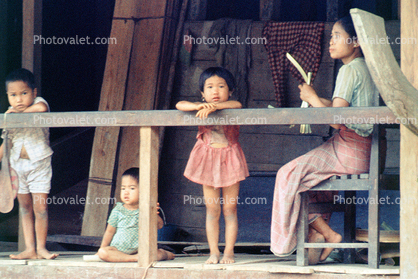 Boys, Girl, Woman, Nias, Indonesia