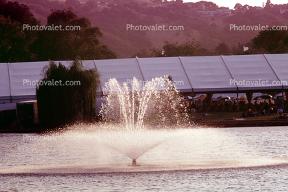 Fountain, Pond, Marin County Fair, California