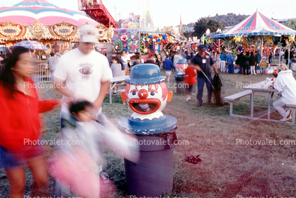 Clown, Marin County Fair, California
