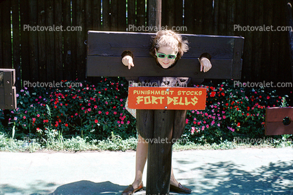 Punishment Stock, Fort Dells, August 1968, 1960s