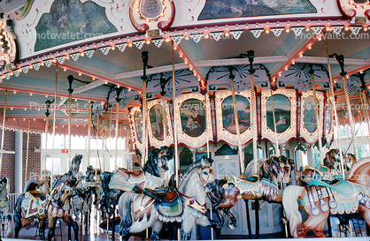 Horses Carousel, Merry-Go-Round, Hampton, Virginia