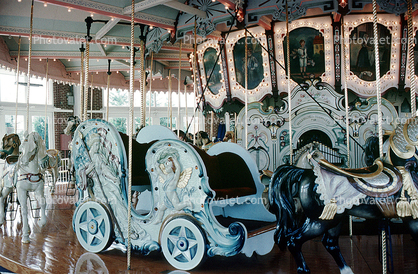 Chariot, Carousel, Merry-Go-Round, star wheels, Horses Carousel, Hampton, Virginia