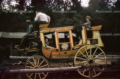 Stagecoach, Frontier Town, Storyland Village, Frontiertown, Asbury Park, 1950s
