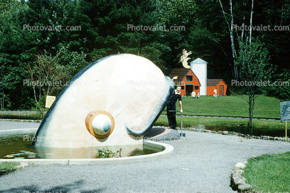 Jonah the Whale, Story Town, storytown, Lake George, New York, 1957, 1950s