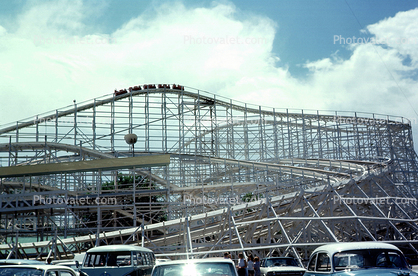 Roller Coaster, cars, 1966, 1960s