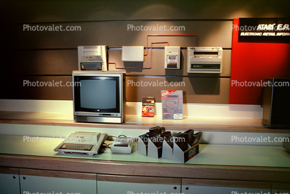Atari , Store, Computer, Monitor