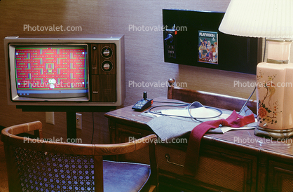 Atari Video Game, Television, Monitor