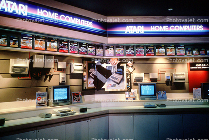 Atari Video Game, Home Computers, Store, 1980s