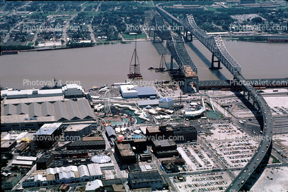 Louisiana World Exposition, 1984, Mississippi River, New Orleans, 1980s
