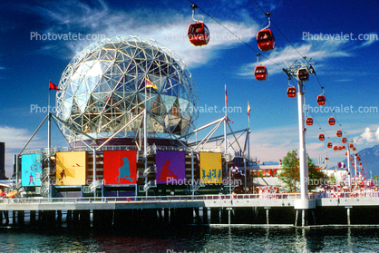 Geodesic Dome, Expo-86, (1986 World Exposition), Vancouver, 1980s
