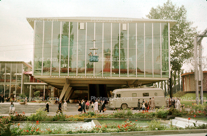 Grand Duche De Luxembourg Pavilion, Brussels World's Fair, 1958, 1950s