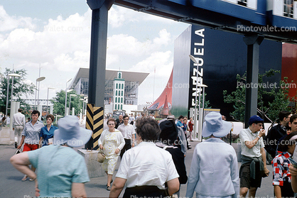 Venezuela Pavilion, Montreal Expo, Expo-67, Montreal, Canada, 1967, 1960s