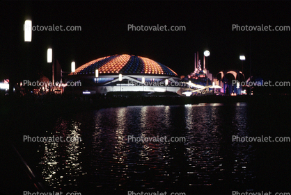 Dome, Nighttime, New York World's Fair, 1964, 1960s