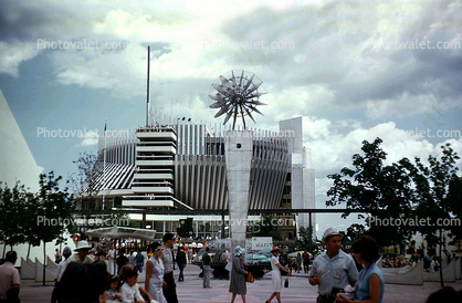 France Pavilion, French, Montreal Expo, Expo-67, 1967, 1960s