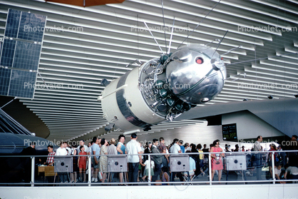 Vostok spacecraft, Russian Pavilion, USSR, 1967, 1960s