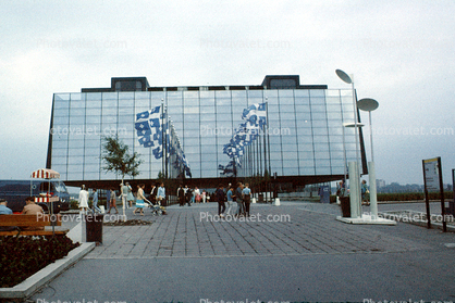 Quebec Pavilion, Cinema, Montreal Worlds Fair, Expo-67, Montreal, Canada, 1967, 1960s