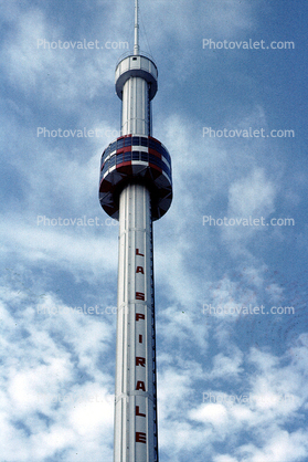 La Spirale, La Ronde, Tower, Montreal Worlds Fair, Expo-67, Montreal, Canada, 1967, 1960s
