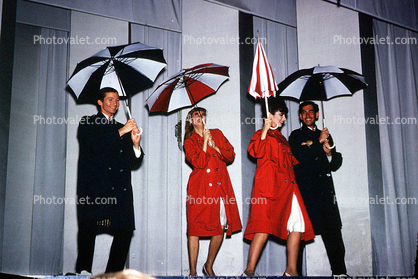 Umbrellas, fashion, New York Worlds Fair, 1964, 1960s