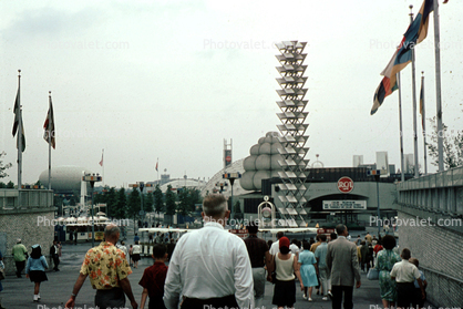 RCA Pavilion, New York Worlds Fair, 1963, 1960s